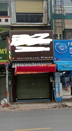 cho thuê MT Vườn Lài , Phú Thọ Hòa , Tân phú 12tr