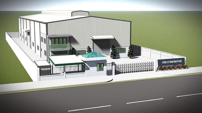 BÁN NHÀ XƯỞNG MỚI XÂY KHU CÔNG NGHIỆP ĐỨC HÒA 3