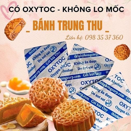 Gói hút Oxy-Oxytoc cho bánh trung thu