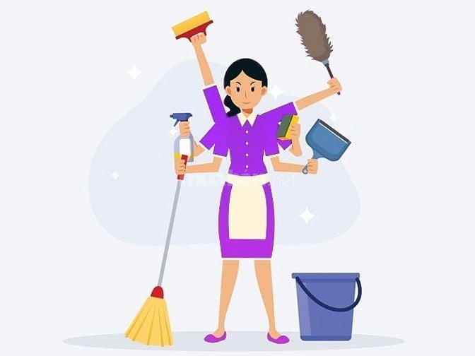 Tìm việc giúp việc nhà, tạp vụ, ưu tiên làm tại Quận 7