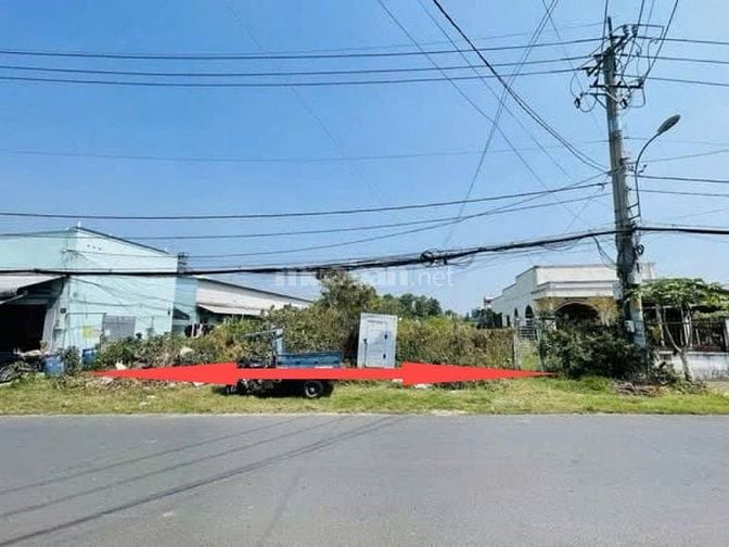 BÁN GẤP LÔ ĐÂT 400M2,MẶT TIỀN BÙI THỊ HE,THỊ TRẤN CỦ CHI,GIÁ RẺ 420TR