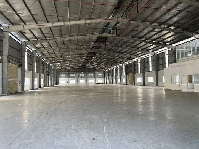 Cho thuê kho xưởng Xã Đức Hoà Hạ, Đức Hoà, Long An DT 1500m2; 3000m2