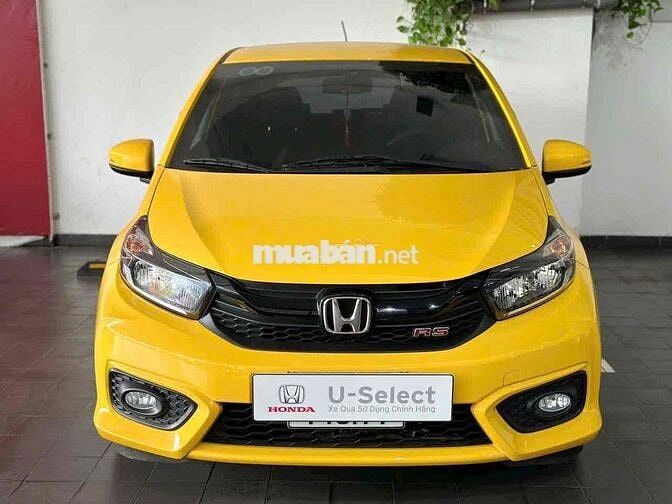 Honda Brio 2021 RS - 10000 km màu vàng