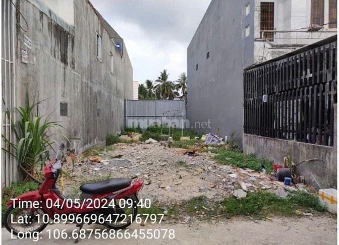 Bán Gấp Đất Đẹp 6x20m CN 120m2, TC 100m2, P.THẠNH XUÂN Q12, hơn 3T 