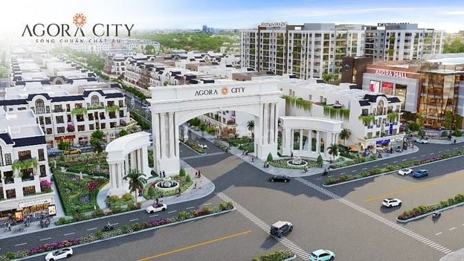 Đô Thị Agora City, Ngay TTHC Huyện Thủ Thừa, Giá 19tr/m2, sổ đỏ riêng