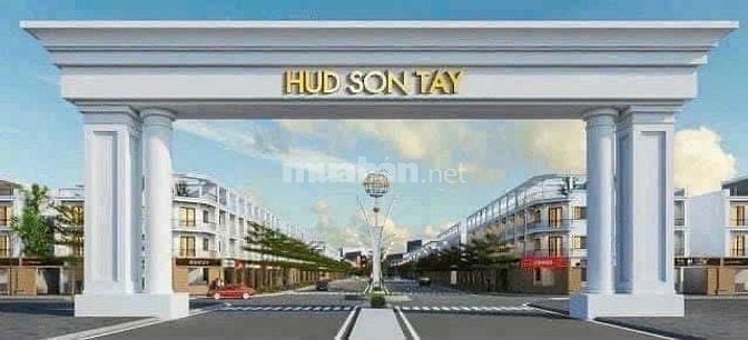 shop house góc, mặt trục chính 35m, Hud Sơn Tây
