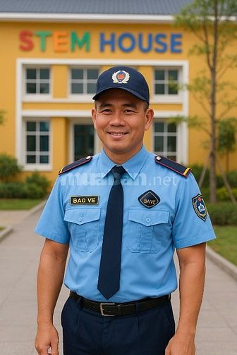 BẢO VỆ TRƯỜNG HỌC STEM HOUSE TÂN PHÚ, CA 8H-21H 7,5TR BAO NHÀN