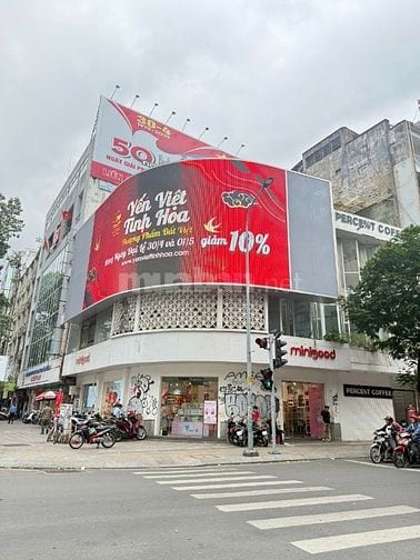 Cho thuêGóc 2MT 211 Nguyễn Thái Học Q1, ngay ngã tư Phạm Ngũ Lão
