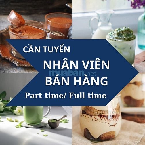 TUYỂN NHÂN VIÊN PHỤ BÁN CÁC LOẠI THỨC UỐNG DINH DƯỠNG