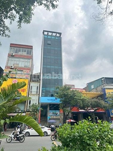Bán tòa nhà văn phòng thông sàn 10 tầng mặt phố Văn cao Ba Đình Hà Nội