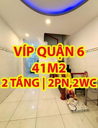 Siêu phẩm nhà 41m² – Bến Phú Lâm – Trung tâm Q6 – Giá chỉ 4.45 tỷ TL