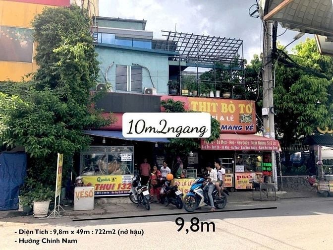 Bán nhà mặt tiền đường Liên Khu 5-6, Bình Hưng Hòa, Bình Tân, 10x50