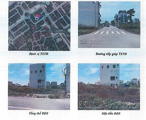 TBDG QSDD số CU 669930; thửa đất 175; BĐ 88 tại P. Dĩnh Kế, Bắc Giang