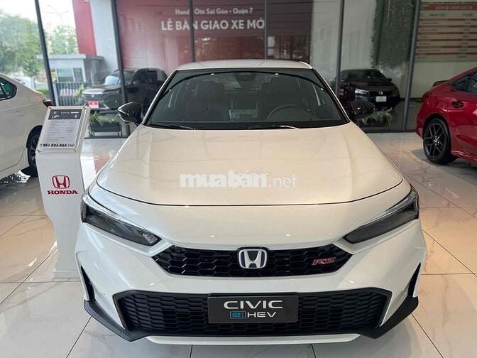Honda Civic 2024 e:HEV RS, Xã hàng 60 Triệu, pkien