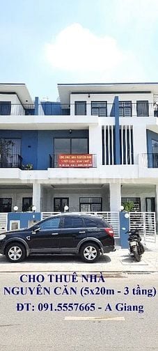 Nhà Nguyên căn 1 trệt 2 lầu - KDC Thăng Long Home - TĐ, Giá 18tr/th
