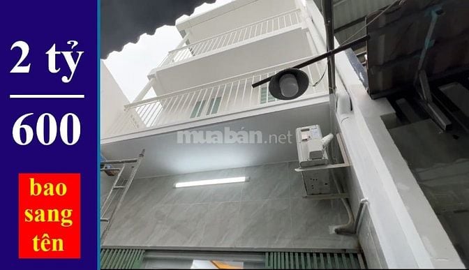 [𝐂𝐇𝐈́𝐍𝐇 𝐂𝐇𝐔̉] NHÀ 3 TẦNG - NỞ HẬU 4,5M - DỌN VÀO Ở NGAY!!!