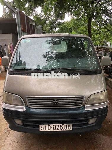 Toyota Hiace tải van đời 2000 6 chỗ/850kg