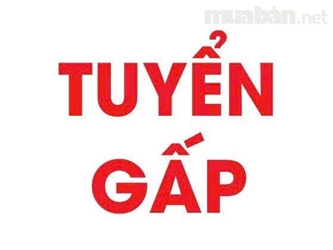 Tuyển gấp 3 Nam,NỮ Tuổi từ 22 -50 tạp vụ Đóng Gói , Phụ Kho , Dán Tem