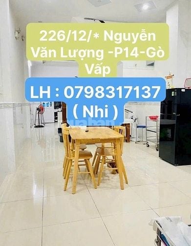 🏠GÓC PASS NHÀ BÊN GÒ VẤP VÌ CÔ CHÚ TƯ QUA PHÁP Ở VỚI CON - GIÁ 2TỶ040
