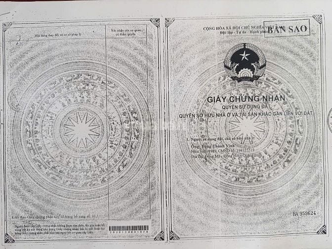 Bán Gấp Nhà 2 Mặt Tiền Đường Nguyễn Lương Bằng, Liên Chiểu, Đà Nẵng