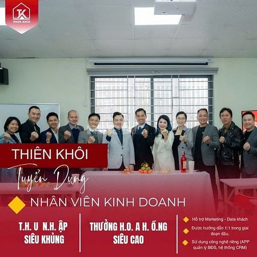 Công ty BĐS Tuyển 30 NVKD - Không Cần Kinh Nghiệm, Tự Do Thời Gian