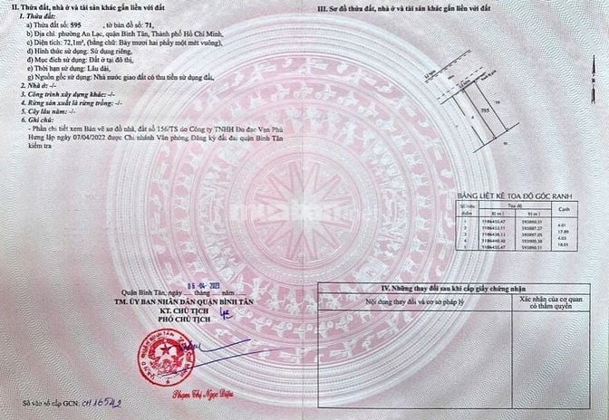 Bán đất nền thổ cư giá rẻ KDC Nam Hùng Vương, kế Tên Lửa, 5 tỷ -9,6 tỷ