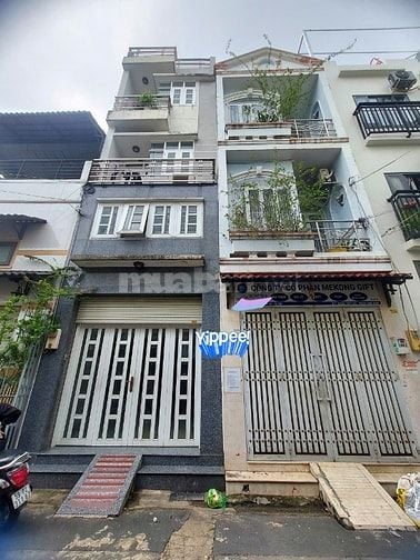 Bán nhà 3 tầng hẻm 6m thông đường  Văn Chung, P.13, TB,  chỉ 7 tỉ 200