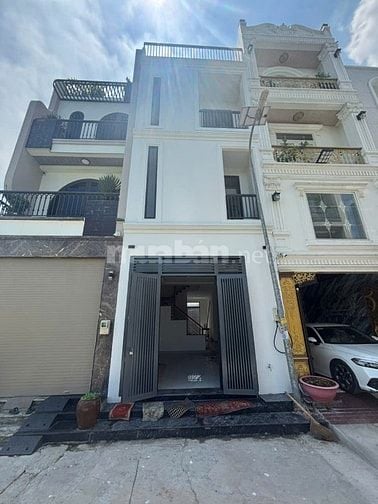 Cho thuê nhà 3 tấm mới, Số 117/77/8 Hồ Văn Long, Tân Tạo, Bình Tân,9tr