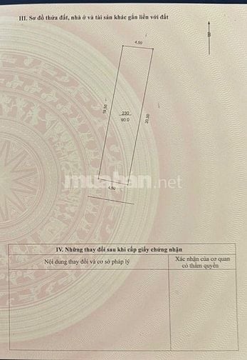 Bán 90m2 Đất Chính Chủ Số 18 Ngõ 126 Phố Nam Dư - Hoàng Mai - HN