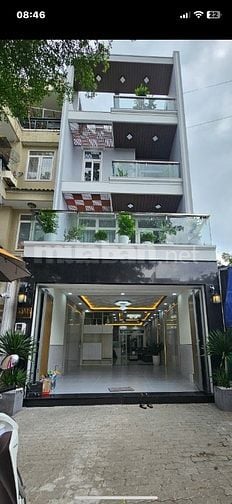 MT ,CHỢ PHÚ THUẬN ,Q7 - dt- 5x20 trệt 3 lầu sân thượng ,