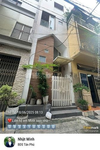 💥BÁN NHÀ TÂN BÌNH-HXH-5 TẦNG- SỔ A4-NHỈNH 5 TỶ💥