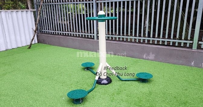 Máy tập xoay eo 3 đĩa dùng cho công viên PL3202