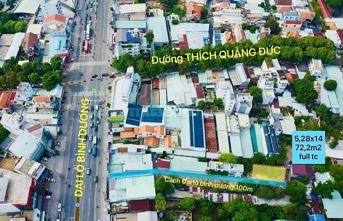 Đất Phú Cường 1 ty650. 1 xet quốc lộ 13 200m sổ sẵn. 0815422197 