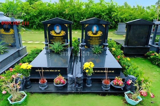 Bán các loại huyệt mộ tại dự án Hạc Cảnh Viên Cần Guộc