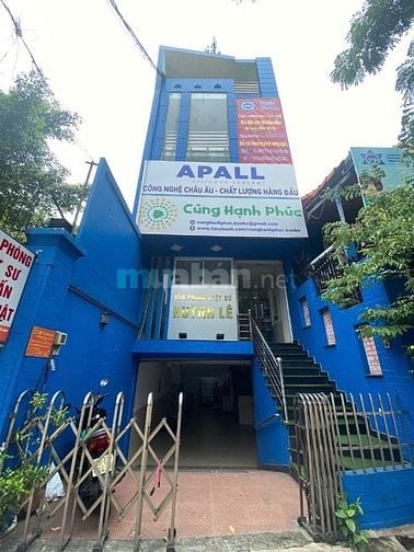 Cho thuê nhà mặt tiền Quận 12, A2 Lê Thị Riêng, 5x20m, hầm, trệt, 3lầu
