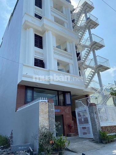 Bán tòa CHDV mới xây-ngay Lê Trọng Tấn, Bình Tân-2 mặt tiền hẻm ô tô-d