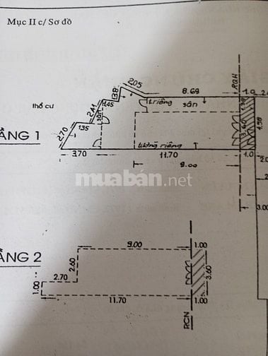 Bán nhà có thể vào ở được, rộng gần đường lớn 