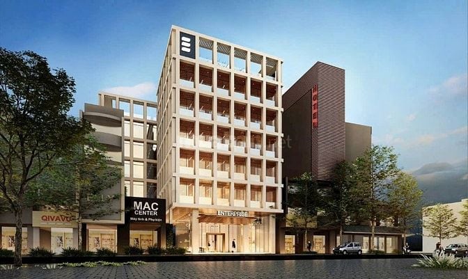 Cho thuê tòa nhà văn phòng mặt tiền Nguyễn Thái Bình Quận 1