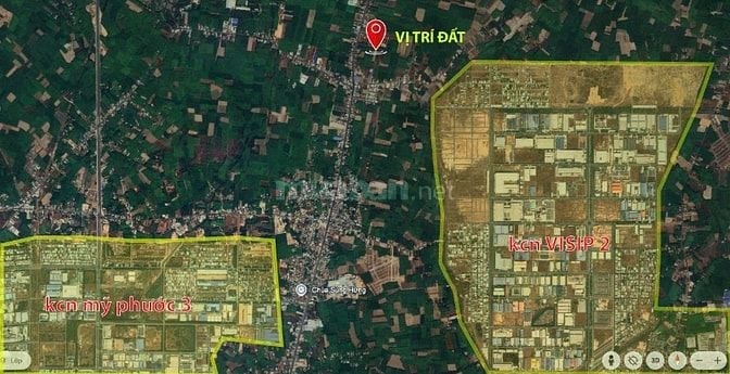 Đất Bến Cát: 340m2 thổ cư 60m2. đường nhựa. sát kcn đầu tư 