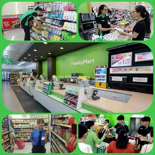 CỬA HÀNG TIỆN LỢI MINI CẦN TUYỂN NHÂN VIÊN BÁN HÀNG 