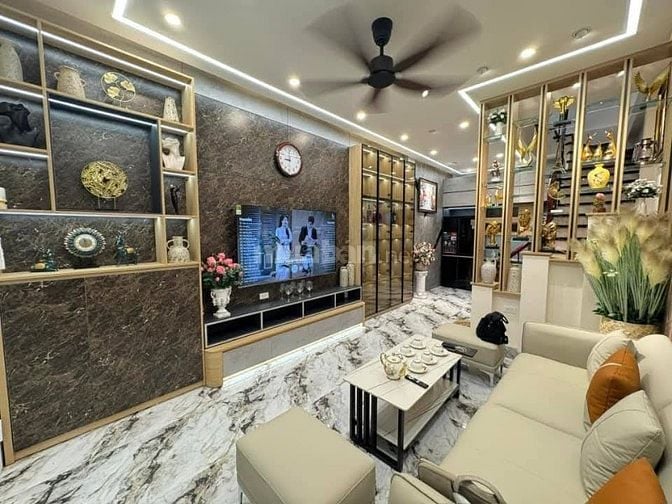 Nhà Đẹp Gần Đường Ô TÔ Tân Mai, Hoàng Mai 35m, 5 tầng, mt 3.7m, 10 tỷ