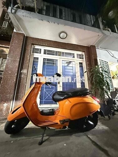 BÁN XE VESPA SPRINT MÀU CAM MỚI
