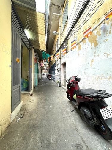 Cho thuê nhà hẻm 3m (BG)Nguyễn Công Trứ, P.N.T. Bình, Q.1 giá 12tr