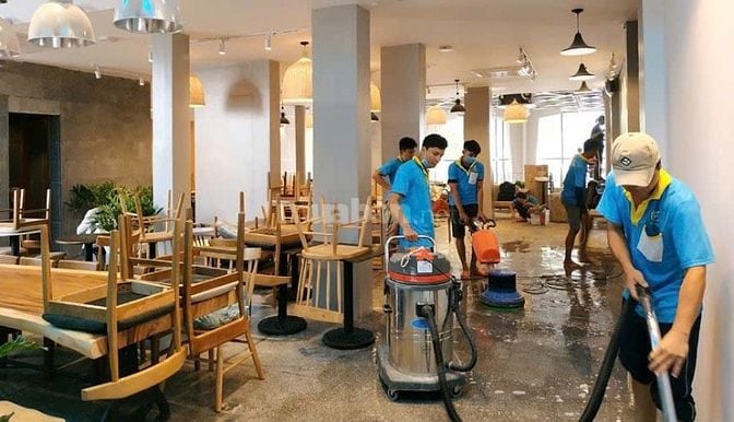 Văn phòng cần tìm nhân viên lau dọn tạp vụ lâu dài nhanh nhẹn