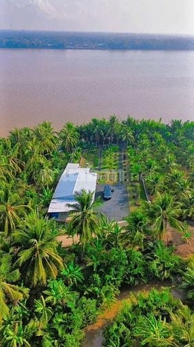 Nhà vườn nghỉ dưỡng ven sông - ven sông chỉ 1 tỉ 700 triệu 
