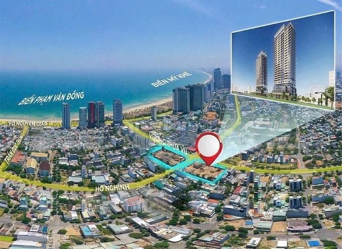 CHÍNH CHỦ bán đất Ven biển ĐÀ NẴNG xây CAO TẦNG đường Trần Đức Thông