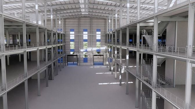 Cho thuê kho xưởng mới 100% KCN Đức Hòa, Long An, tổng dt: 21.400m2