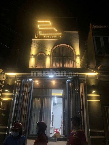 Bán nhà đúc 3 tầng mới - Đường nhựa 6m thông - Nguyễn Văn Quá