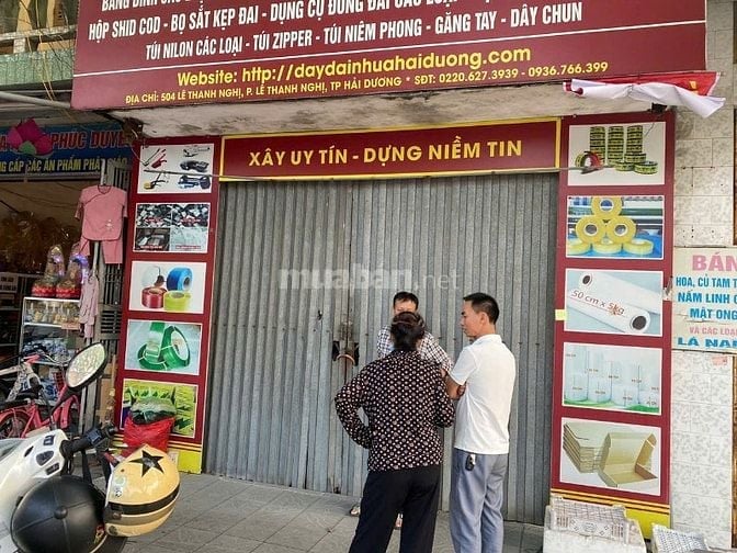 Bán nhà Mặt tiền 504 Lê Thanh Nghị, TP. Hải Dương 