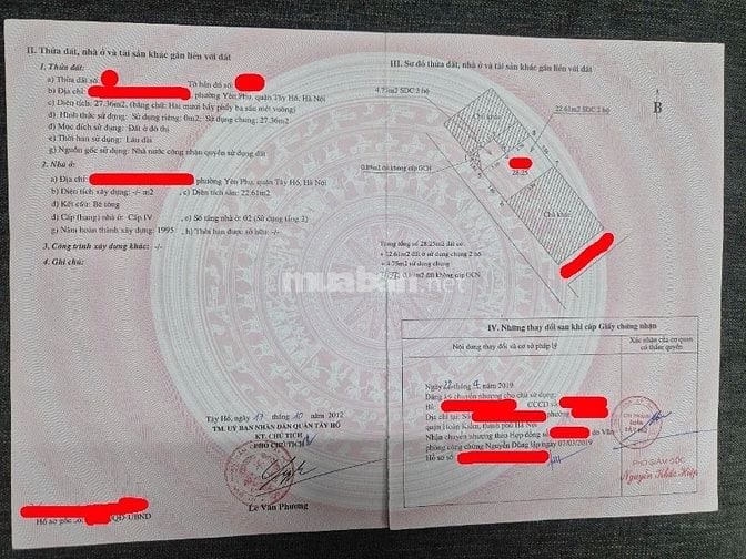 SIÊU HIẾM - 2.7 Tỷ - Phố An Dương - Tây Hồ - Mới Xây 3 Tầng - Có Sổ